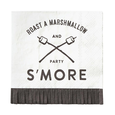 Cocktail Napkins w/ Fringe - Party S'more