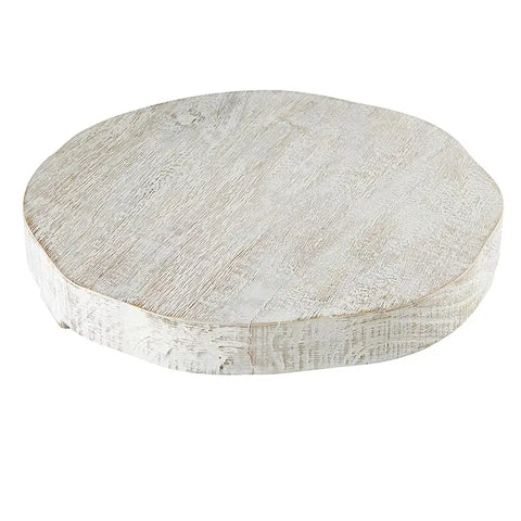 Stonewash Texture Pedestal Tray