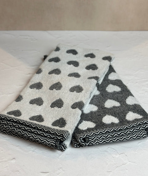 Neutral Heart Towel, 2 color options