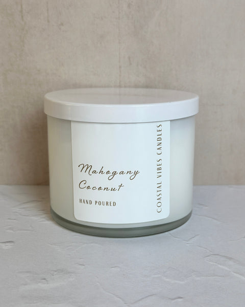 Mahogany Coconut Jar Candle