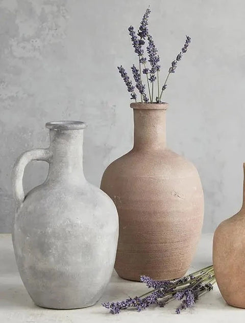 Taupe Terracotta Vase