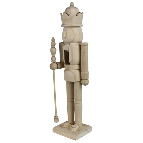 Wood Nutcracker, 2 Size Options