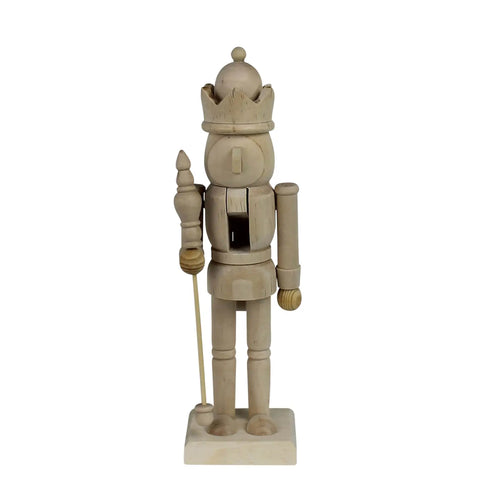 Wood Nutcracker, 2 Size Options