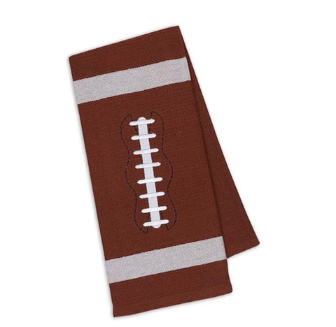 Brown Football Kitchen Towel