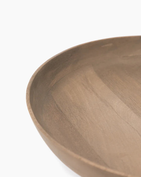 Bowie Footed Bowl, Graywash