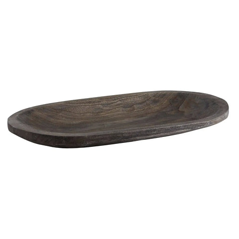 Charcoal Paulownia Platter