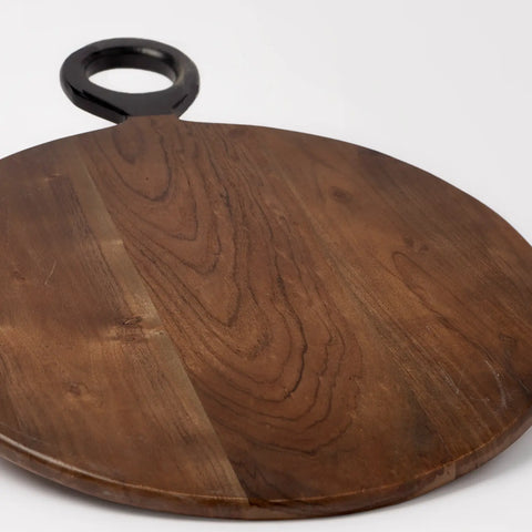 Acacia Wood Round Cutting Board