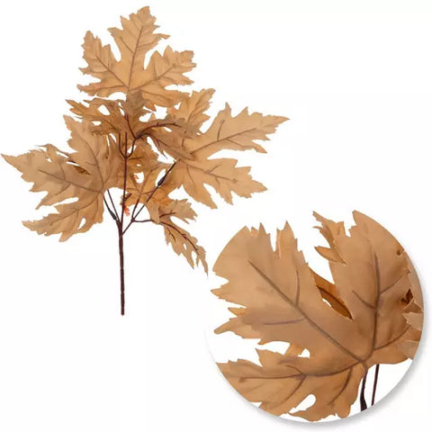 Light Brown Maple Leaves Pick