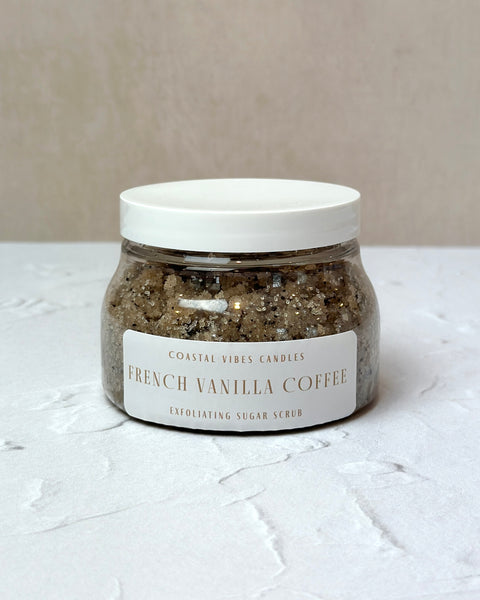 French Vanilla Coffee Sugar Scrub