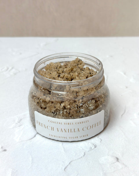 French Vanilla Coffee Sugar Scrub