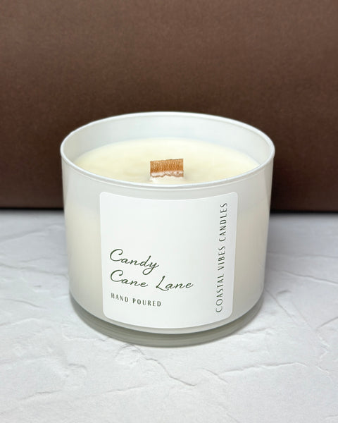 Candy Cane Lane Jar Candle