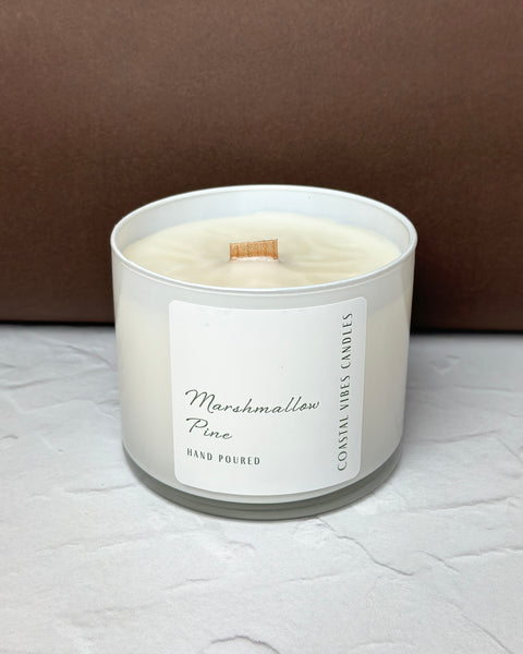 Marshmallow Pine Jar Candle