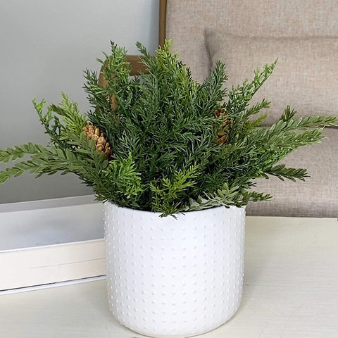 Cedar & Pinecone Half Orb