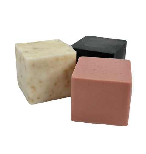 Grapefruit Balancing - Pink Clay Bath Cube