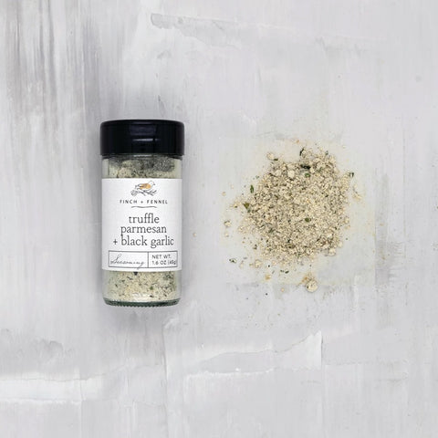 Gourmet Truffle Parmesan + Black Garlic Seasoning