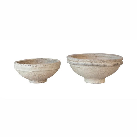 Found Paper Mache Bowl - Coastal Vibes Candles