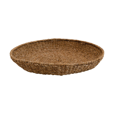 Hand-Woven Decorative Seagrass Tray