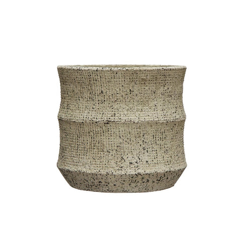 Textured Sandstone Planter