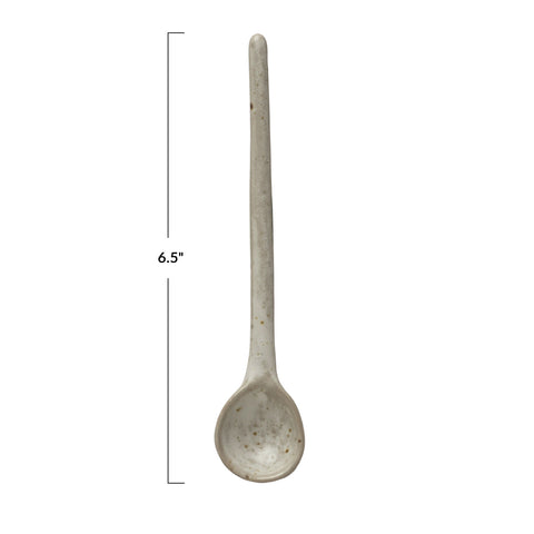 Stoneware Spoon, Reactive Glaze