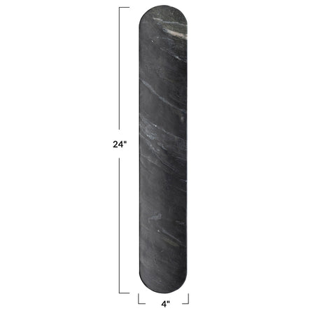 Marble Serving Board, Black