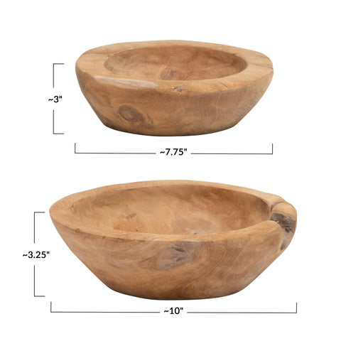 Teakwood Bowls