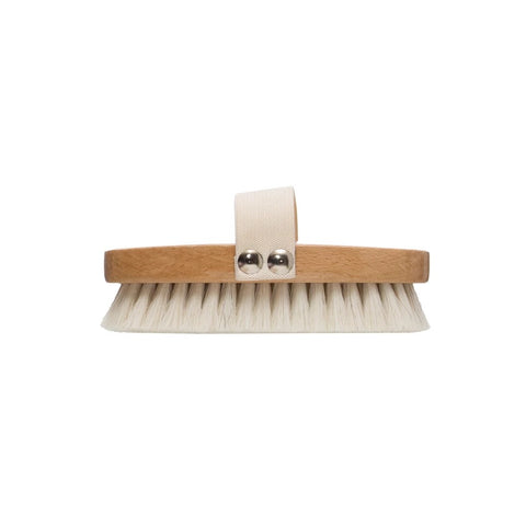 Beech Wood Bath Brush with Elastic Band