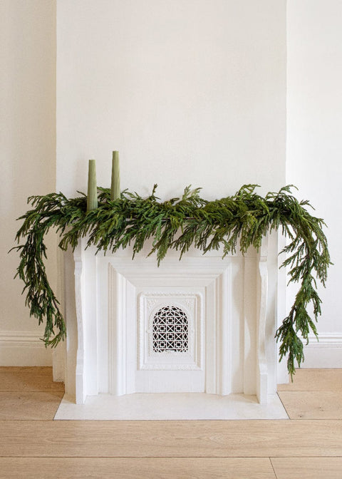 58” Natural Touch Norfolk Pine Garland