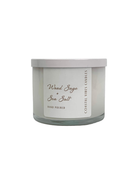 Wood Sage & Sea Salt Jar Candle